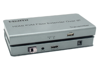 SFP 모듈과 IP 에 20KM 전송 HDMI KVM 섬유 교수