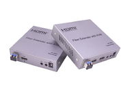 밖에 HD 20KM 전송 KVM HDMI 섬유 교수 4K 60HZ RS232 루프
