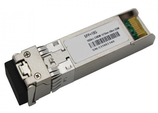 10G SFP+ 모듈 CWDM SFP 트랜시버 싱글 모드 40km 1270nm 1610nm