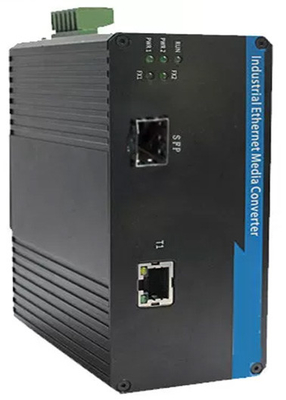 산업용 SFP 섬유 스위치 1 포트 100BASE SFP + 1 포트 10 / 100BASE-T