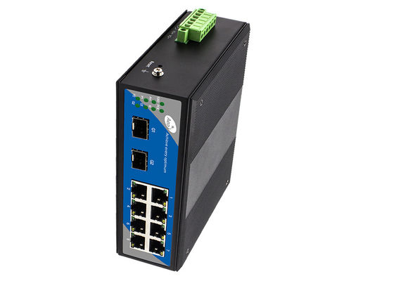 32Gbps 기가비트는 8 공항 1000 MBP를 2 SFP 슬롯으로 때립니다