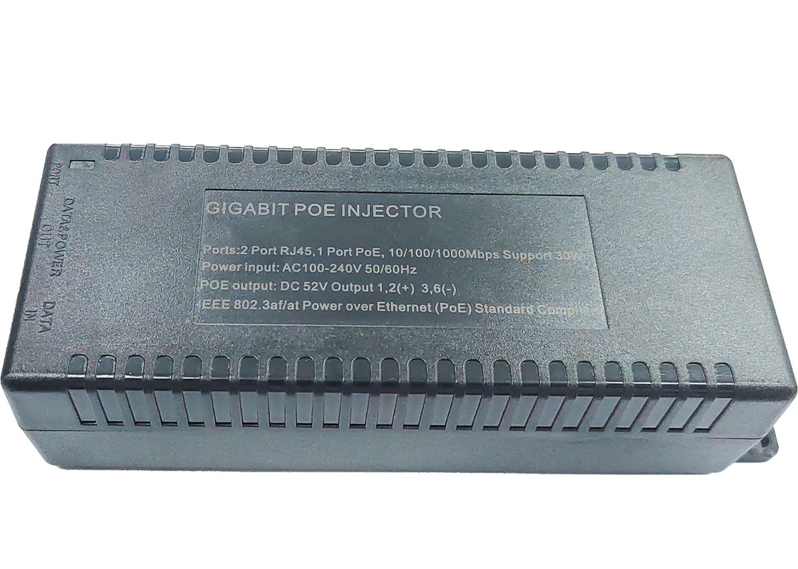 30W 기가비트 포 주입기 Ieee 802.3af/At/Bt 전력 오버 이더넷 엔드 스판 Pse