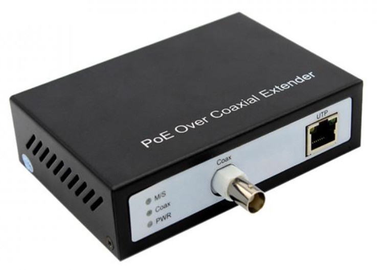 10/100Mbps POE 코엑스 변환기, 이더넷 코엑스 확장기 300m IP 카메라