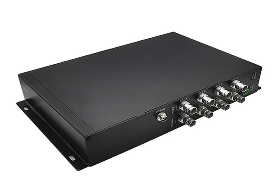 1.485Gbps 8CH HD SDI 섬유 컨버터, 광 섬유 송신기와 수신기