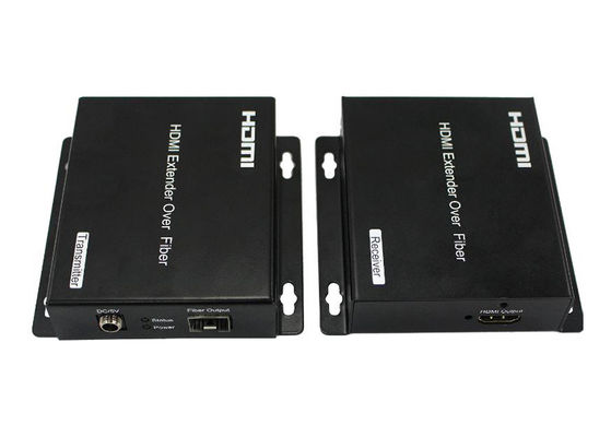 20KM 4K HDMI 섬유 교수는 단일모드 단일 파이버의 압축을 풀었습니다