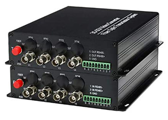 20대 킬로미터 HD SDI 섬유 컨버터, RS485와 디지털 영상 과도한 섬유 컨버터